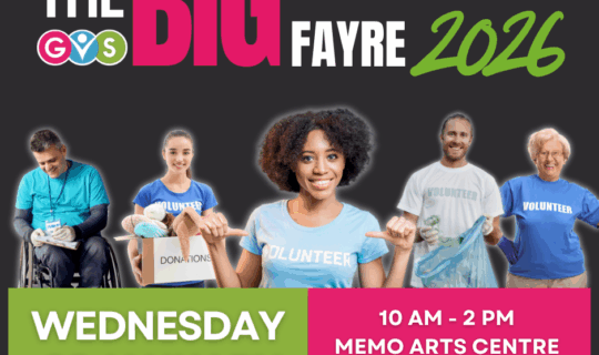 SOCIAL MEDIA IMAGE Big Volunteer Fayre 2026 Eng Version